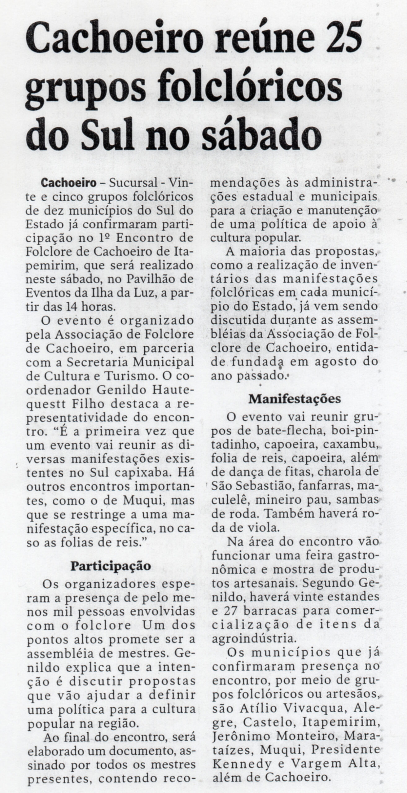 A Gazeta - 27 de novembro de 2002