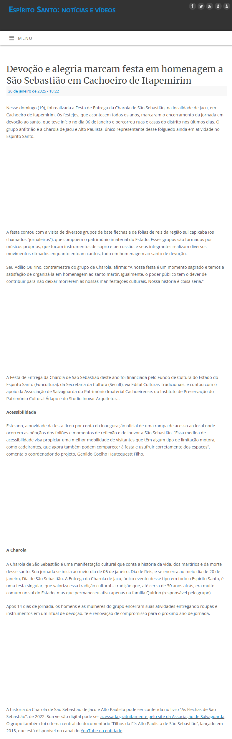 Jornal Floripa - 20 de janeiro de 2025