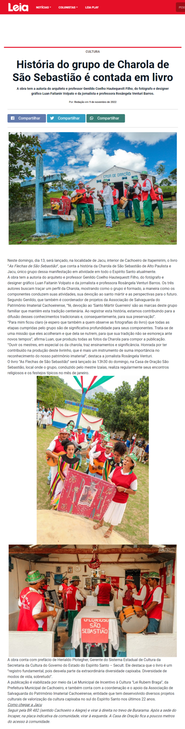 Revista Leia - 09 de novembro de 2022