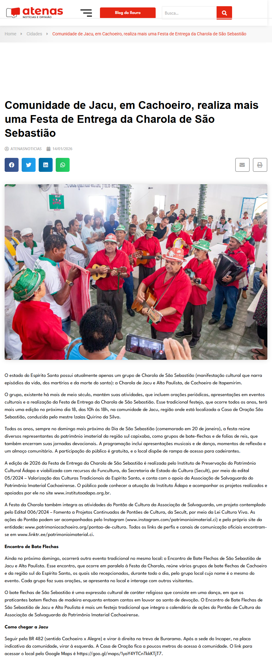 Atenas Notícias - 2026-01-14