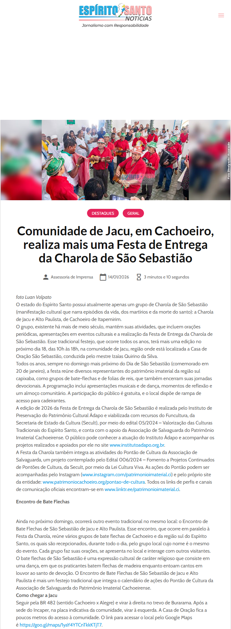 ES Notícias - 2026-01-14